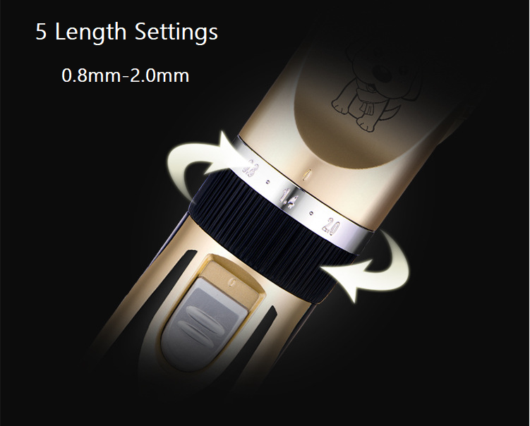 A60 usb cortador sem fio para animais de estimação