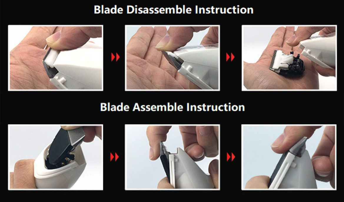 A60 usb cortador sem fio para animais de estimação