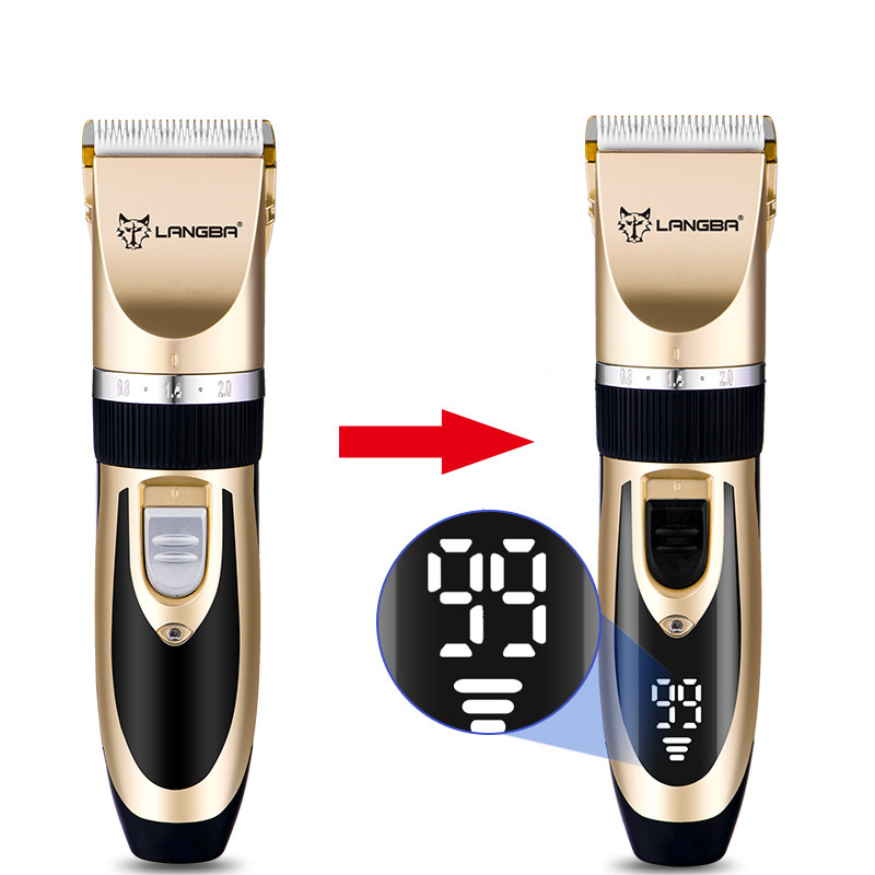 Máquina de tosquiar animais de estimação sem fio D88