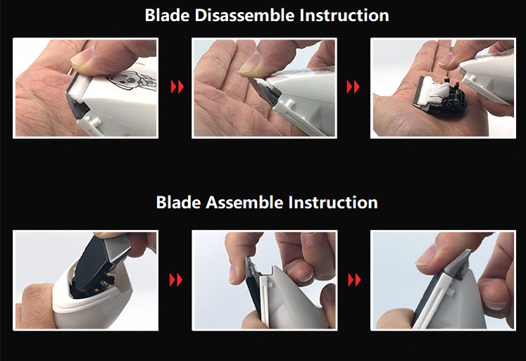 Máquina de tosquiar sem fio para animais de estimação P56