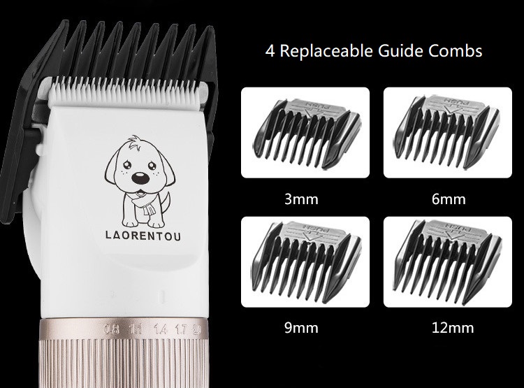 Máquina de tosquiar sem fio para animais de estimação P56