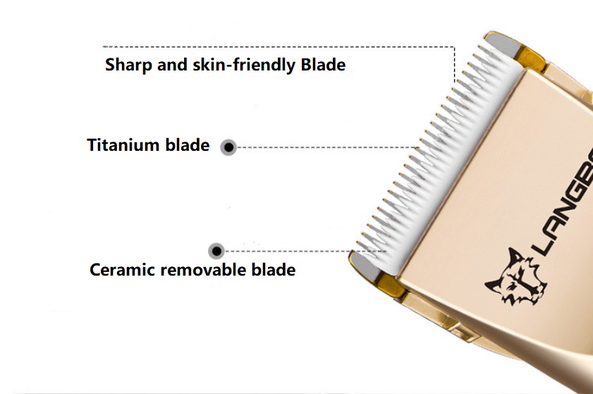 Máquina de tosquiar sem fio para animais de estimação P63