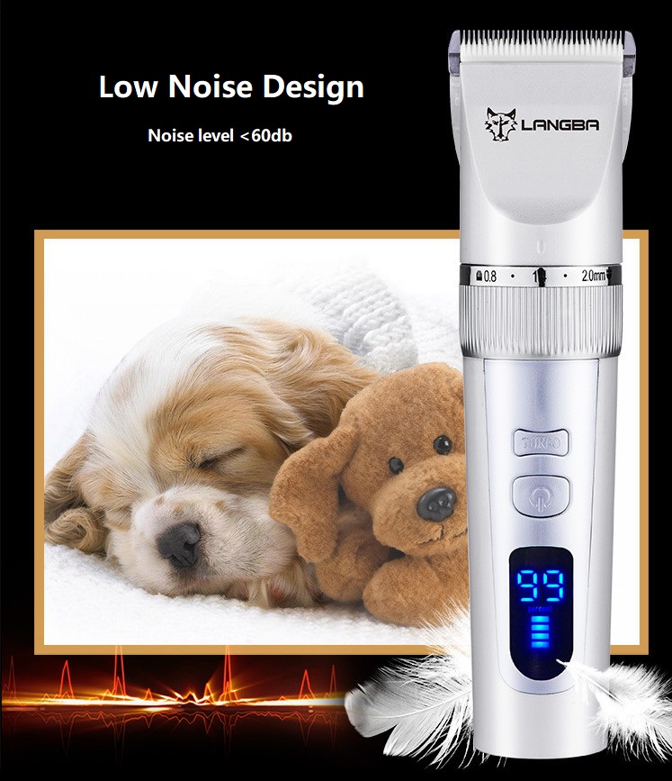 Máquina de tosquiar sem fio para animais de estimação P67