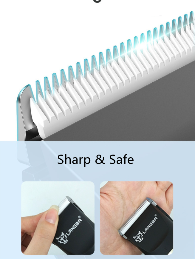 Máquina de tosquiar sem fio para animais de estimação P45