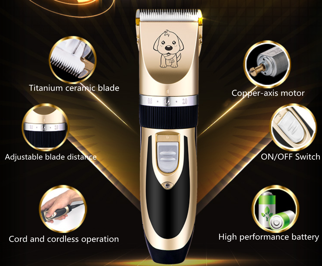 Tosquiadeira sem fio para animais de estimação A88