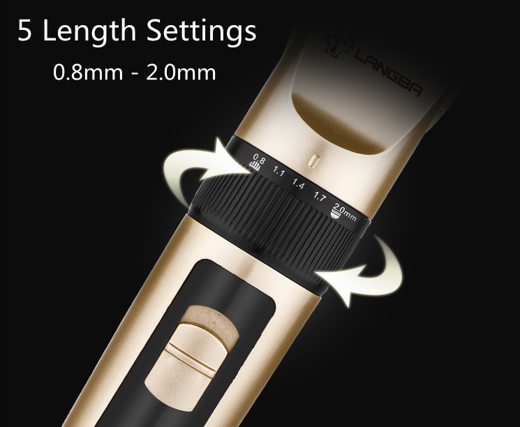 Máquina de tosquiar sem fio para animais de estimação P65 usb