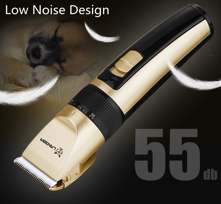 Máquina de tosquiar sem fio para animais de estimação P65 usb