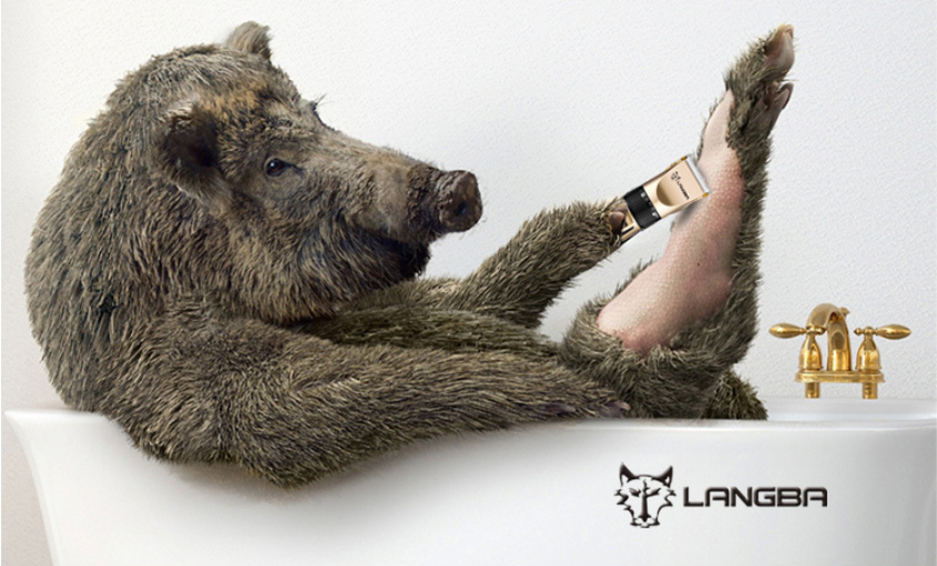 Máquina de cortar animais sem fio LANGBA AB60