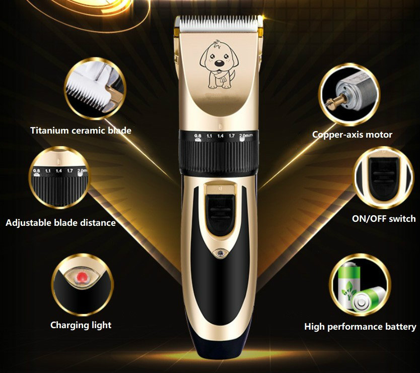 Máquina de cortar animais sem fio LAORENTOU AB60